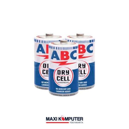 ABC Dry Cell R20S Type D 1.5V Leakproof Battery Baterai