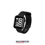 WBS W9 Rubber Strap LED Digial Watch Jam Tangan Pria Wanita