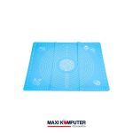 Non Stick Baking Mat Alas Adonan Kue Silicon Biru - 50 x 40cm