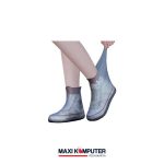DONGHUYU TPE-6602 TPE Non Slip Shoes Cover Jas Hujan Sepatu - XL 40-42