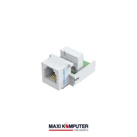 Vention RJ11 Telephone Punch Down Modular Jack Colokan Kabel Telepon