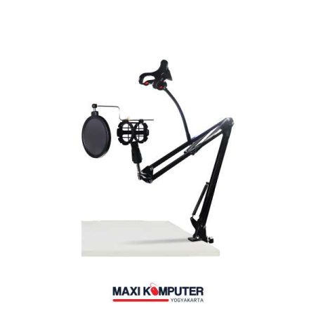 TaffSTUDIO NB-35 Condenser Microphone Stand Holder with Lazypod Clamp