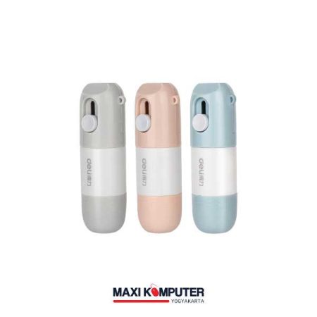 Deli JQ122 2In1 Stempel Penghapus Resi Cutter Pembuka Paket