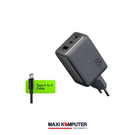 Oraimo OCW-7652E + 116CC HyperGaN 65 65W Triple Output Wall Charger Adaptor