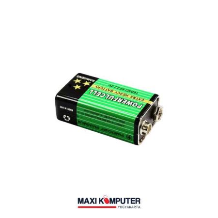 1604G 6F22 9V Powerful Cell Extra Heavy Battery Baterai Kotak
